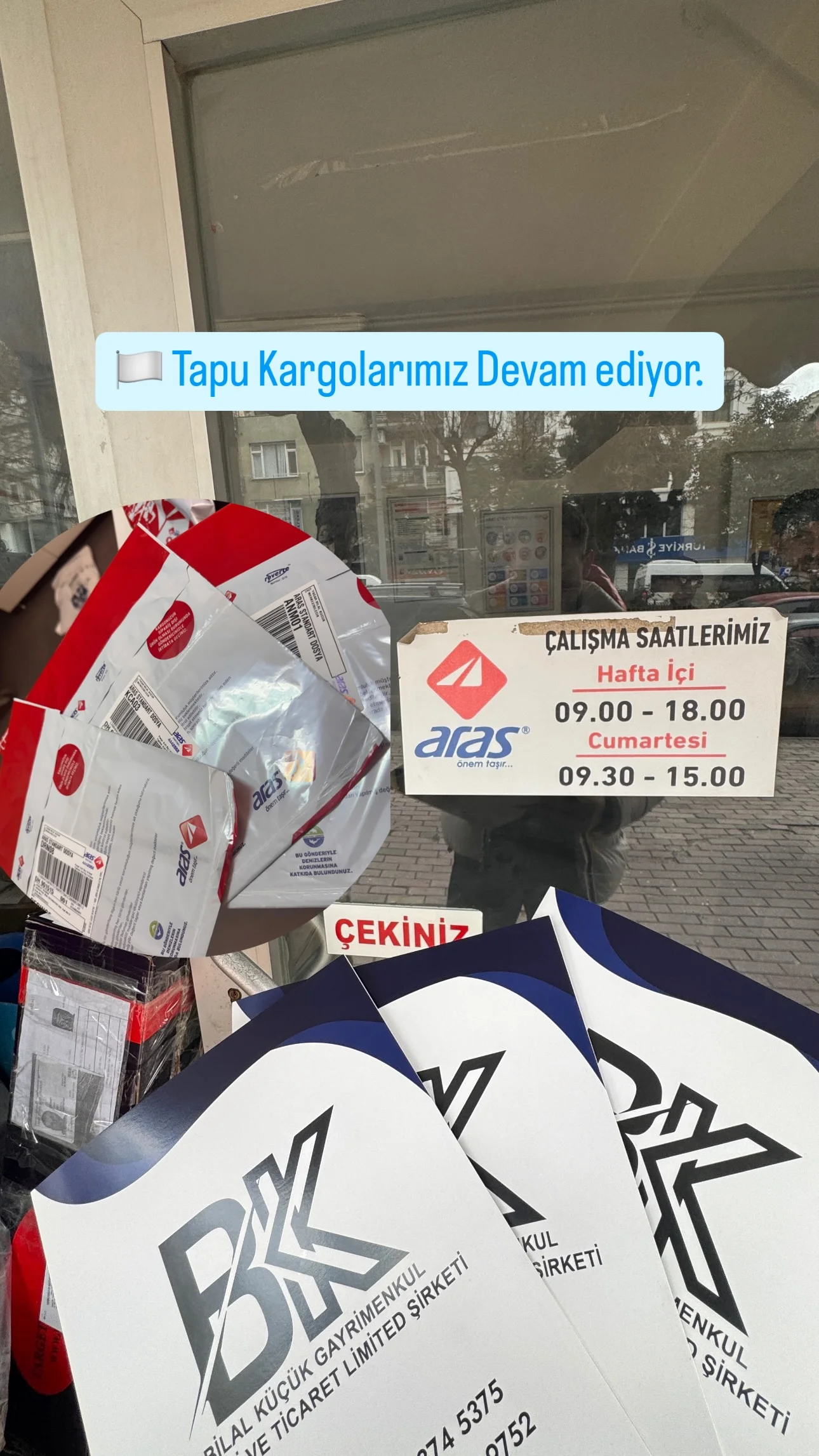 Tapu teslim anı