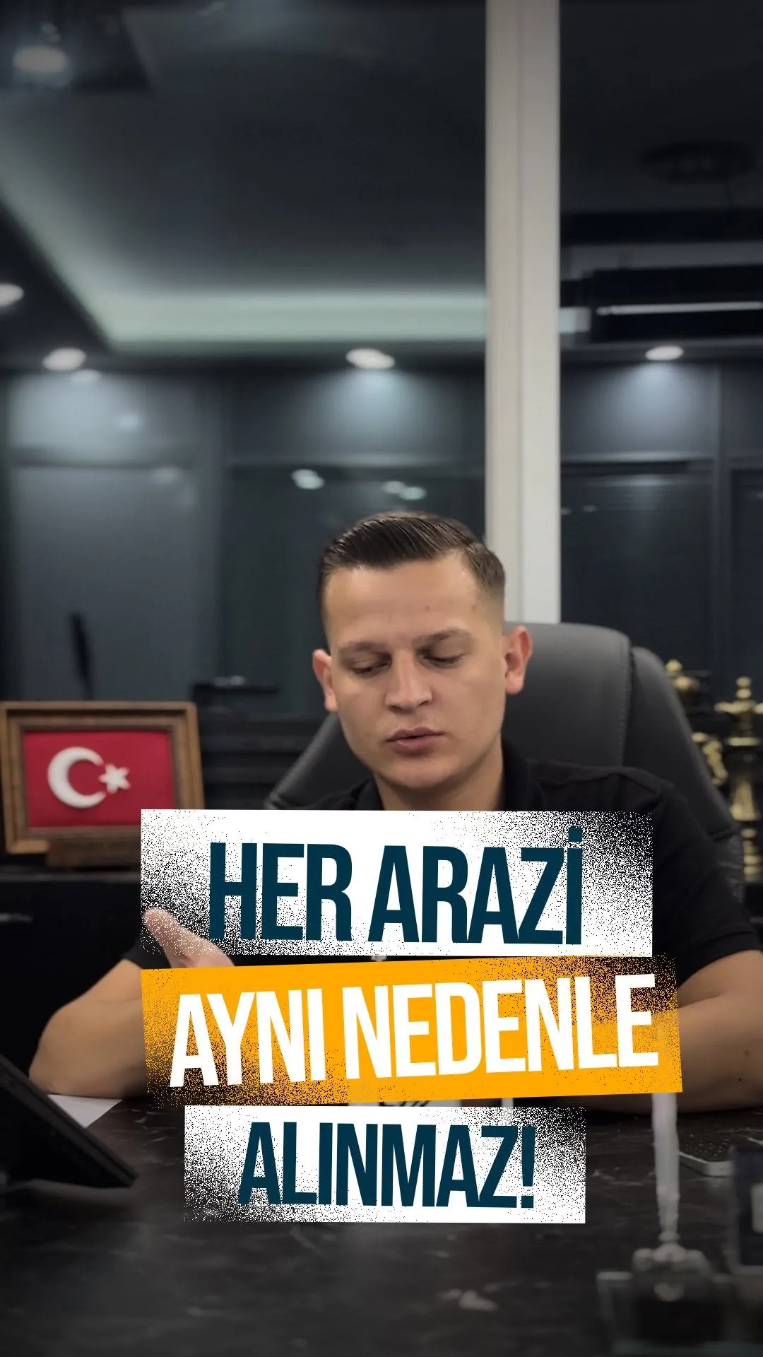 Her Arazi Aynı Nedenle Alınmaz!